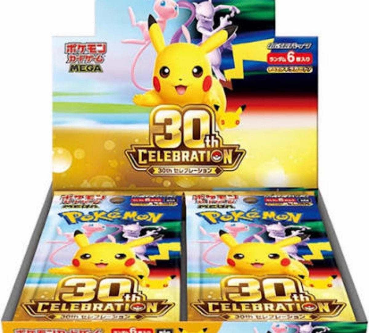 Pokémon TCG: MEGA – 30th Celebration Booster Box (Japonca)
