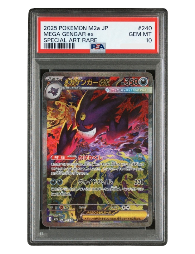 Pokémon TCG: Mega Gengar ex #240/193 - MEGA Dream ex PSA 10 (Japonca)