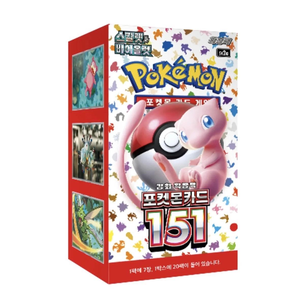 Pokémon TCG: 151 Booster Box (Korece)