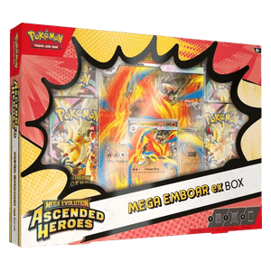 Pokémon TCG: Ascended Heroes Mega Emboar ex Box (İngilizce)