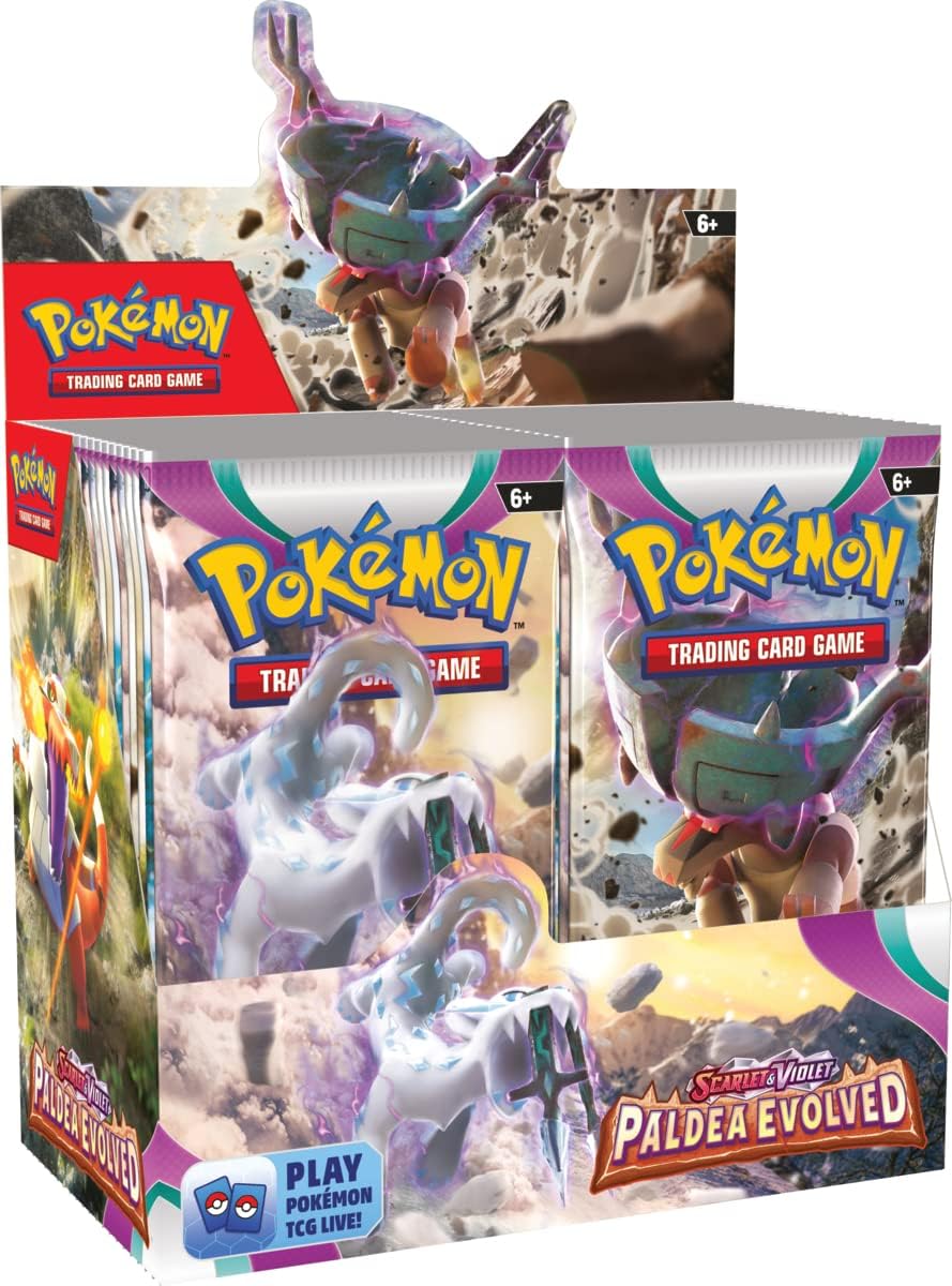 Pokémon TCG: Paldea Evolved Booster Box (İngilizce)